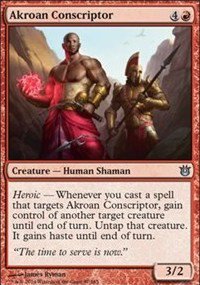 4 x Born of the Gods Akroan Conscriptor (playset)