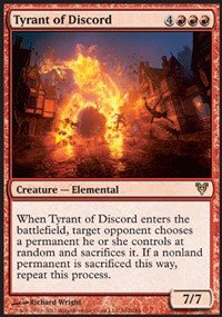 Avacyn Restored Tyrant of Discord