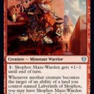 4 x Theros Beyond Death Skophos Maze-Warden (playset)