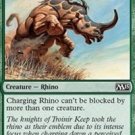 4 x Magic 2015 (M15) Charging Rhino (playset)