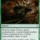 4 x Hour of Devastation Nissa's Defeat (playset)