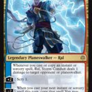 Foil War of the Spark Planeswalker Ral, Storm Conduit
