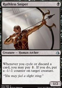 4 x Amonkhet Ruthless Sniper (playset)