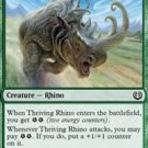 4 x Kaladesh Thriving Rhino (playset)