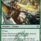 4 x Fate Reforged Destructor Dragon (playset)