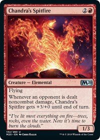 4 x Magic 2020 (M20) Chandra's Spitfire (playset)