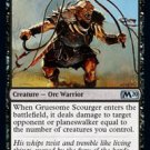 4 x Magic 2020 (M20) Gruesome Scourger (playset)