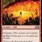 4 x Magic 2015 (M15) Wall of Fire (playset) Not Mystery Booster