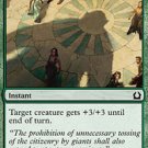 4 x Return to Ravnica Giant Growth (playset)