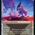 4 x Zendikar Rising Prowling Felidar (playset)