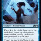 4 x Magic 2020 (M20) Scholar of the Ages (playset)
