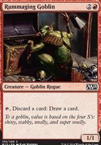 Foil Magic 2015 (M15) Rummaging Goblin