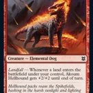 4 x Zendikar Rising Akoum Hellhound (playset)