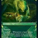 4 x Zendikar Rising Territorial Scythecat (playset)