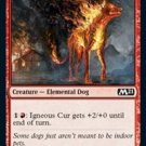 4 x Magic 2021 (M21) Igneous Cur (playset)