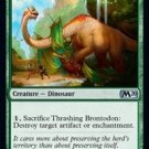 4 x Magic 2020 (M20) Thrashing Brontodon (playset)