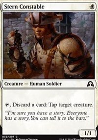 4 x Shadows over Innistrad Stern Constable (playset)