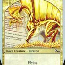 Foil Unstable Dragon Token (Gold)