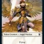 Foil Zendikar Rising Angel Warrior // Construct Token