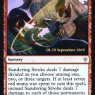 Throne of Eldraine Sundering Stroke (Sealed Foil)