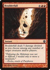 Foil Theros Boulderfall