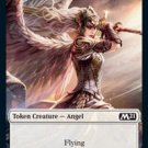Foil Magic 2021 (M21) Angel // Treasure Token