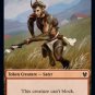 Foil Theros Beyond Death Goat // Satyr Token
