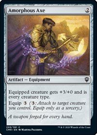 4 x Comander Legends Amorphous Axe (playset)