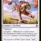 4 x Zendikar Rising Prowling Felidar (playset)