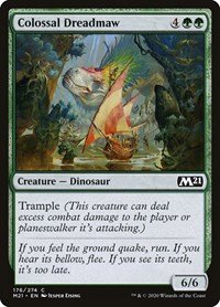 4 x Magic 2021 (M21) Colossal Dreadmaw (playset)