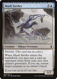 4 x Battle for Zendikar Murk Strider (playset)