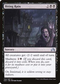 Foil Shadow over Innistrad Biting Rain