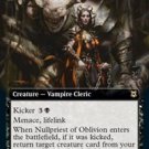Foil Zendikar Rising Nullpriest of Oblivion (Extended Art)