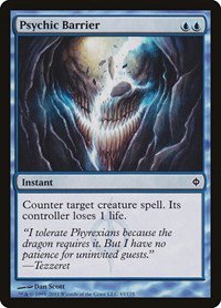 4 x New Phyrexia Psychic Barrier (playset)