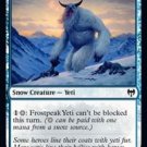 4 x Kaldheim Frostpeak Yeti (playset)