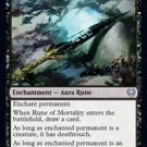4 x Kaldheim Rune of Mortality (Playset)