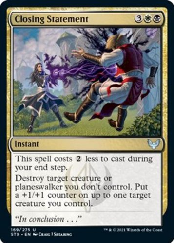 4 x Strixhaven: School of Mages Closing Statement (playset)