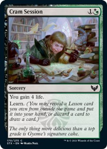 4 x Strixhaven: School of Mages Cram Session (playset)