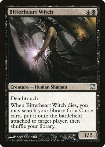 Foil Innistrad Bitterheart Witch