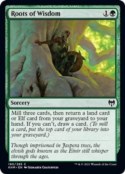4 x Kaldheim Roots of Wisdom (playset)