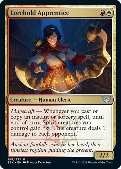 4 x Strixhaven: School of Mages Lorehold Apprentice (playset)