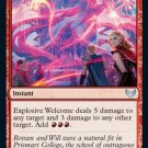 4 x Strixhaven: School of Mages Explosive Welcome (playset)
