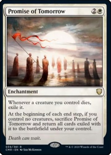 Foil Commander Legends Promise of Tomorrow