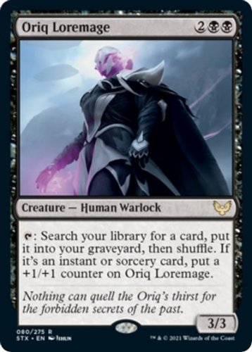 Strixhaven: School of Mages Oriq Loremage