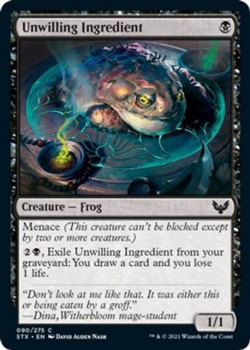 4 x Strixhaven: School of Mages Unwilling Ingredient (playset)