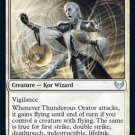 4 x Strixhaven: School of Mages Thunderous Orator (playset) 4 x Strixhaven: School of Mages Thunderous Orator (playset)