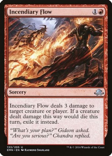 Foil Eldritch Moon Incendiary Flow