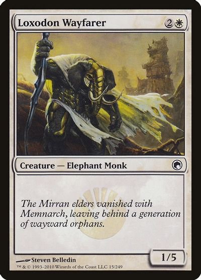 4 x Scars of Mirrodin Loxodon Wayfarer (playset)