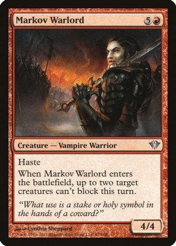 4 x Dark Ascension Markov Warlord (playset)
