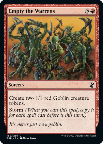 4 x Time Spiral: Remastered Empty the Warrens (playset)